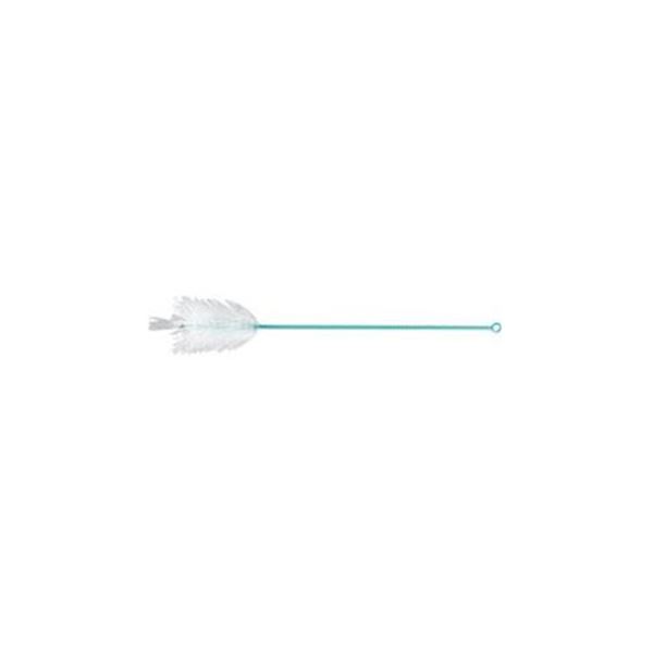 【マラソンでP最大47倍】(まとめ)ブラシ(ナイロン) 瓶洗10号 (柄:水色) 全長515mm 【×5セット】