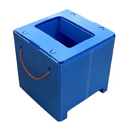 【クーポン配布中】簡易トイレ/組立式便器 【2個セット】 和式トイレ対応 プラスチック製ダンボール 日本製 『マイレット W(ワイド) トイレ』【代引不可】