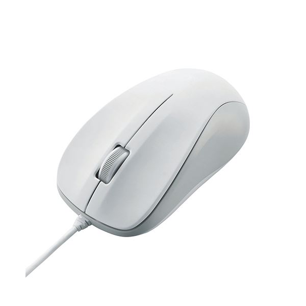 【ポイント20倍】(まとめ) エレコム レーザーマウス/USB/3ボタン/ホワイト/ROHS指令準拠 M-S2ULWH/RS 【×2セット】