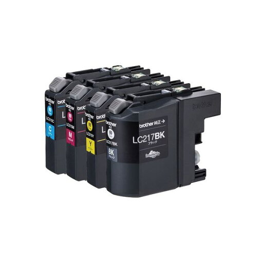 【クーポン配布中&マラソン対象】ブラザー インクカートリッジ 4色パック大容量 LC217/215-4PK 1箱(4個:各色1個) 【クーポン配布中&マラソン対象】ブラザー インクカートリッジ 4色パック大容量 LC217/215-4PK 1箱(4個:各色1個)