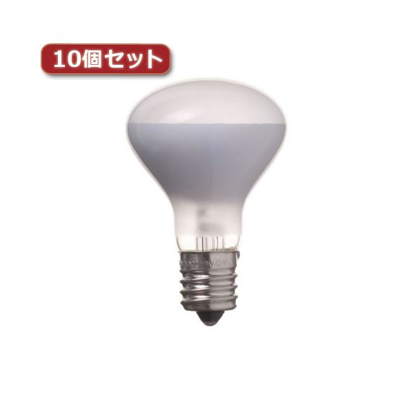 【ポイント20倍】（まとめ）YAZAWA ミニレフ球 R45 E17 25W10個セット R451725X10【×2セット】