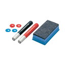 【クーポン配布中&マラソン対象】(まとめ) TRUSCOホワイトボード用付属品セット WB-ASET 1組 【×5セット】