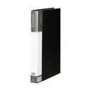 【ポイント20倍】(まとめ) TANOSEEクリヤーファイル(台紙入) A4タテ 60ポケット 背幅34mm ダークグレー 1冊 【×30セット】