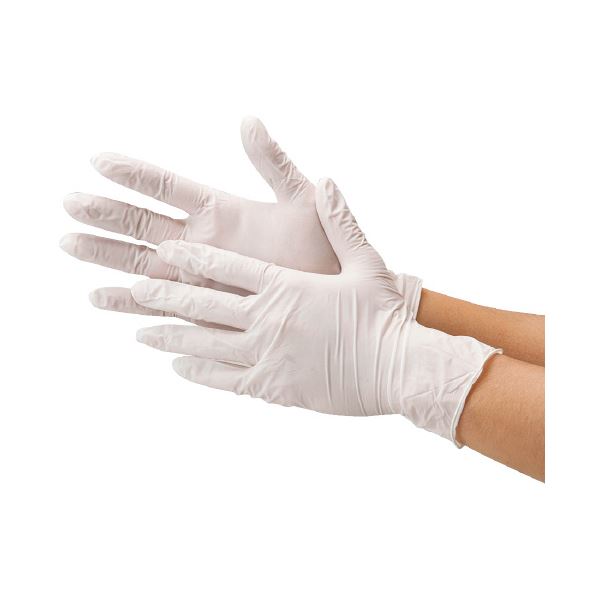 【ポイント20倍】川西工業 ニトリル 使い切り手袋 #2060 ホワイト M 1箱(250枚入)