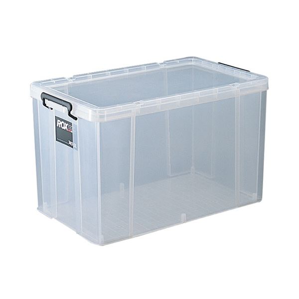 【ポイント20倍】天馬 ロックス740-3L 幅44×奥行74×高さ43cm クリア 1セット(2個)