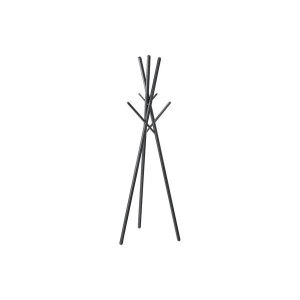 【ブラックフライデーでP最大47倍】ハンガーラック 衣類収納 幅57.5cm ブラック 木製 組立品 寝室 ベッドルーム リビング 玄関 インテリア家具