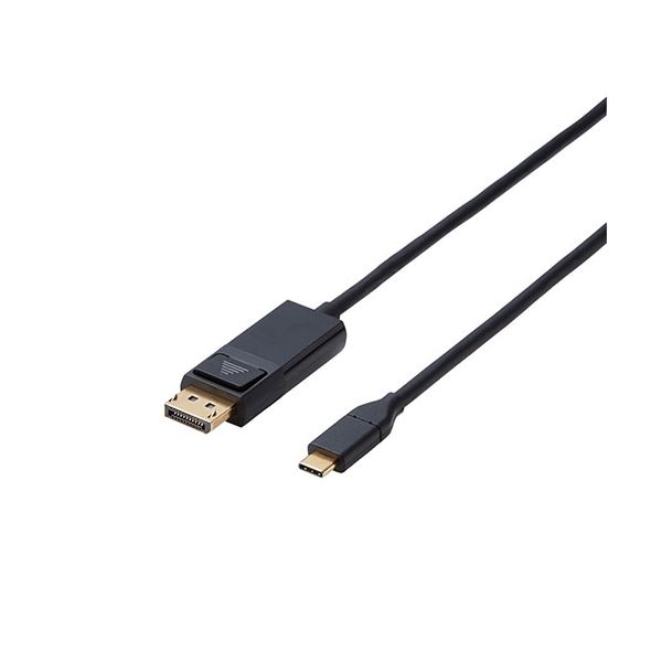 ڥݥ20ܡۥ쥳 Ѵ֥ Type-C-DisplayPort 1.0m ֥å CAC-CDP10BK