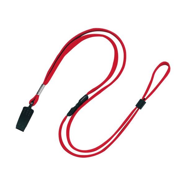 【ポイント20倍】(まとめ) オープン工業 ループクリップ クリップ式赤 NB-29-RD 1パック（10本） 【×10セット】