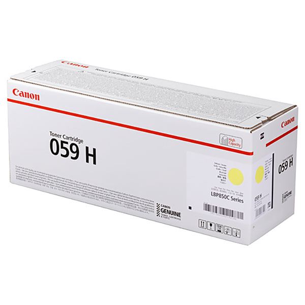 【クーポン配布中】（まとめ）【純正品】CANON 3624C001 トナーカートリッジ059Hイエロー【×5セット】