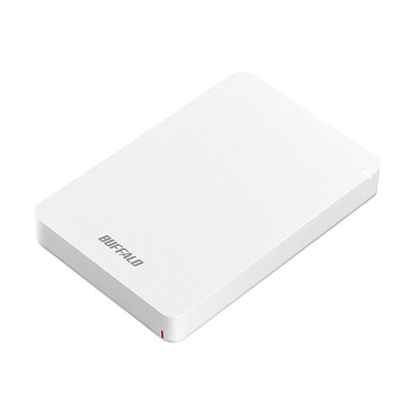 ■サイズ・色違い・関連商品■1TB ブラック■1TB ホワイト■2TB ブラック■2TB ホワイト[当ページ]■4TB ブラック■4TB ホワイト■商品内容●耐衝撃ボディーで不意のアクシデントから守る2TBのポータブルハードディスク。本体色はホワイトです。●万が一の落下からドライブを守るため耐衝撃ボディーを採用しています。衝撃吸収フレーム(板バネ)とトータル8個(2個×4角)の衝撃吸収ゴムが内蔵ドライブをしっかりガードします。●筐体のUSBコネクタ周りを凹ませ、USBケーブルのモールドの一部分も筐体に差し込む構造とすることで、USBコネクタへのストレスを低減して、USBコネクタ故障のリスクを減らします。●故障予測機能「みまもり合図 forポータブル」がハードディスクの健康状態を把握し、商品の劣化が進むとLEDでお知らせします。●パソコンでHDDをロックすると他のパソコンにつないでもロック状態を維持できる「おでかけロック」機能を搭載しました。万が一の紛失時も安心です。■商品スペック色：ホワイト容量：2TBインターフェース：USB3.0 Micro-Bバスパワー：対応動作環境：温度5〜35℃、湿度20〜80%(結露なきこと)対応OS：Windows10/8.1/7、mac OS 10.12〜10.15電源：USBバスパワー寸法：W79.5×D119×H16mm重量：180g付属品：USB3.1(Gen1)ケーブル(50cm)、取扱説明書(保証書)保証期間：1年備考：※寸法は本体のみ、突起部除く。※重量は本体のみ。※最新のOS対応状況はメーカーHPでご確認ください。■送料・配送についての注意事項●本商品の出荷目安は【1 - 5営業日　※土日・祝除く】となります。●お取り寄せ商品のため、稀にご注文入れ違い等により欠品・遅延となる場合がございます。●本商品は仕入元より配送となるため、沖縄・離島への配送はできません。[ HD-PGF2.0U3-BWHA ]