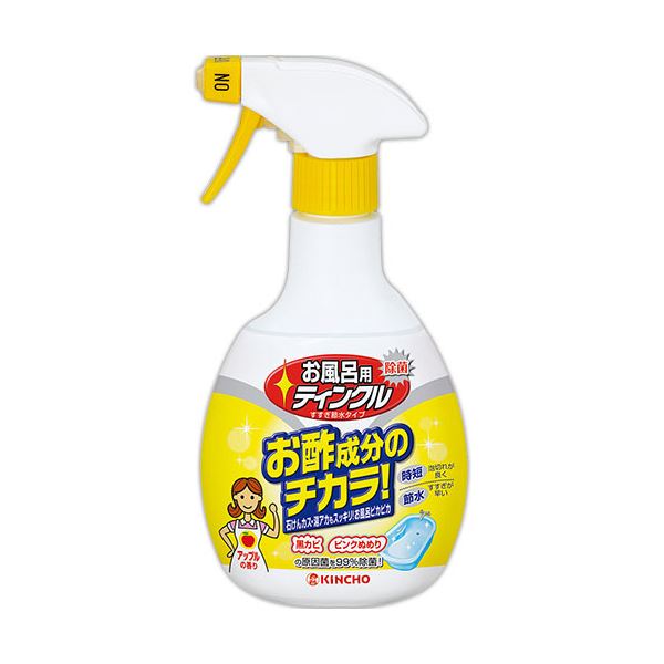 【ポイント20倍】（まとめ）お風呂用ティンクル すすぎ節水タイプ本体 400ml【×20セット】