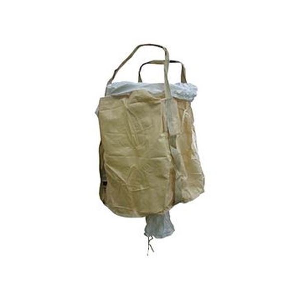 【ポイント20倍】（まとめ）ユタカメイク フレコンバック排出口有り1100φ×1050H W-61 1枚【×5セット】