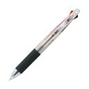【ポイント20倍】(まとめ) TANOSEE 油性3色ボールペン 0.7mm (軸色 クリア) 1本 【×30セット】(3)