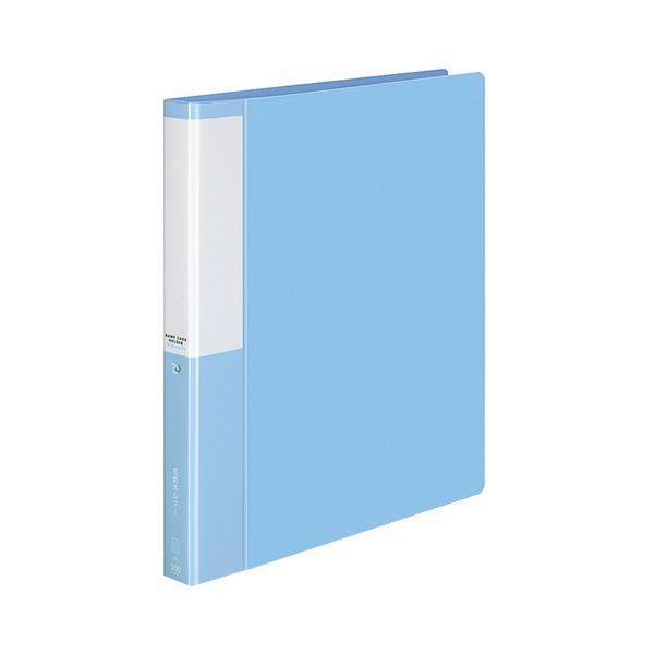 【ポイント20倍】(まとめ) コクヨ 名刺ホルダー(POSITY) 替紙式 A4タテ 30穴 500名用 ヨコ入れ ライト..