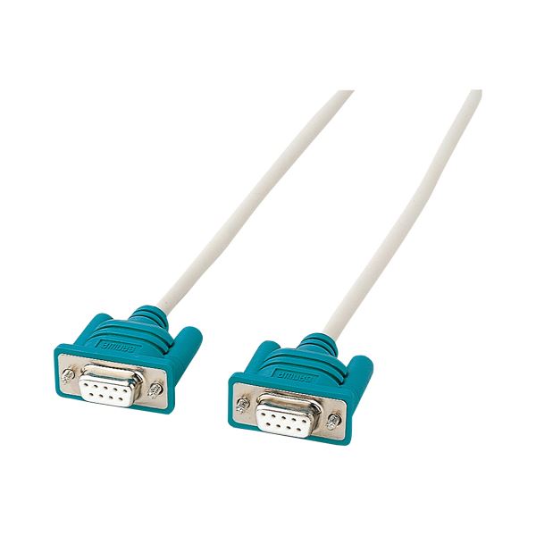 【ポイント20倍】（まとめ）サンワサプライ RS-232Cケーブルインタリンク クロス D-Sub9pinメス 3.0m KR-LK3 1本【×3セット】