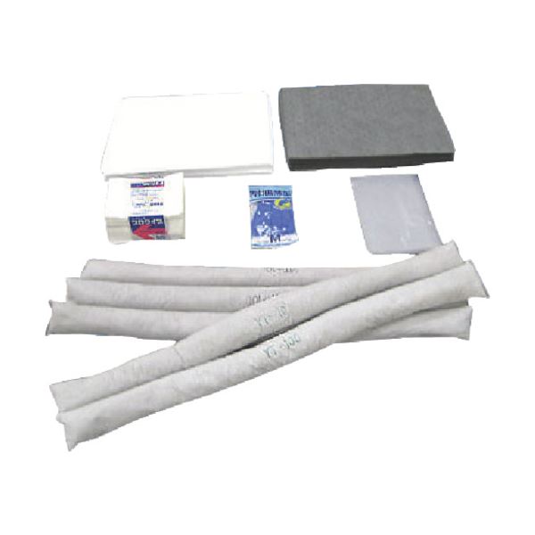 ■商品内容JOHNAN 油吸収材 アブラトール緊急対策セット(詰替用) A AT 1セット■商品スペックその他仕様油吸収量(L/セット):40●緊急対策セット詰替用●オイル用シート(PC-50)×10枚、オイル・水用シート(PCA-54)×10枚、オイル・水・溶剤用チューブ(YT-100)×5本●紙ウエス×50枚●手袋×1双●回収袋×1袋●(PC-50・PCA-54)ポリプロピレン(PP)●(YT-100)新聞古紙、外装袋:ポリプロピレン(PP)備考：※油類の吸着後は、その性質に応じ、専門業者に相談の上、処分してください。【キャンセル・返品について】商品注文後のキャンセル、返品はお断りさせて頂いております。予めご了承下さい。■送料・配送についての注意事項●本商品の出荷目安は【5 - 11営業日　※土日・祝除く】となります。●お取り寄せ商品のため、稀にご注文入れ違い等により欠品・遅延となる場合がございます。●本商品は仕入元より配送となるため、沖縄・離島への配送はできません。[ AT ]