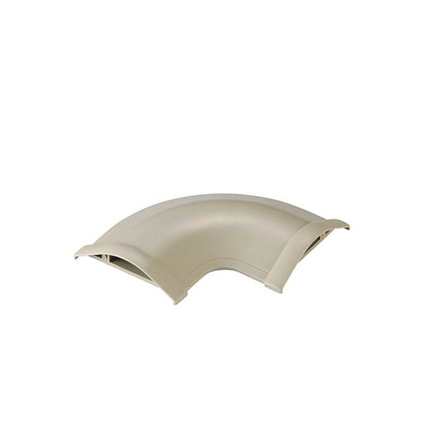 【クーポン配布中】【5個セット】 エレコム 床用モール 平面曲がり 両面テープ付/幅45mm（ベージュ） LD-GAM37AX5