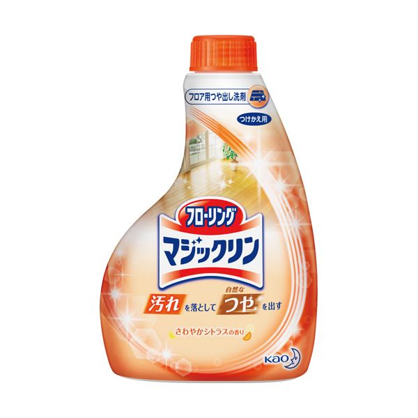 【ポイント20倍】（まとめ）花王 フローリングマジックリンつや出しスプレー 付替用 400ml 1本【×20セット】