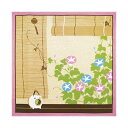 【ポイント20倍】(まとめ)ヤマコー 花景色 小風呂敷 夏【×10セット】