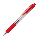 【ポイント20倍】(まとめ) TANOSEE ノック式ゲルインクボールペン ニードルタイプ 0.3mm 赤 1本 【×300セット】