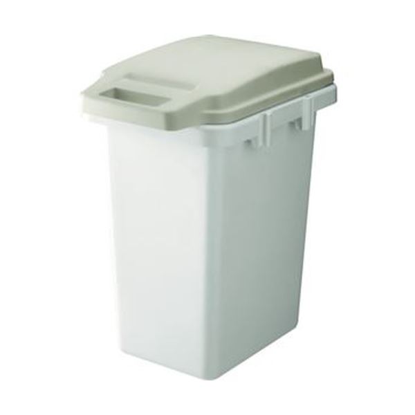 【ポイント20倍】（まとめ）TRUSCO連結ワンハンドパッキンペール 33L ベージュ TRHPP-33-BG 1個【×5セット】