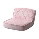 【クーポン配布中】大人かわいい 1人掛け ダイヤモンドソファ ピンク 【完成品】【代引不可】