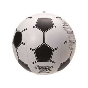 【クーポン配布中】ビーチボール 35cm サッカー 【2個セット】【代引不可】