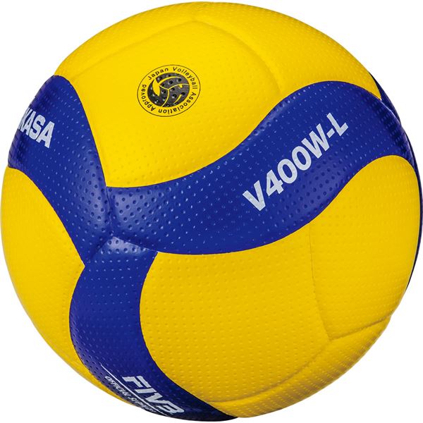 【ポイント20倍】MIKASA（ミカサ）バレーボール軽量4号球 小学生用 検定球【V400WL】