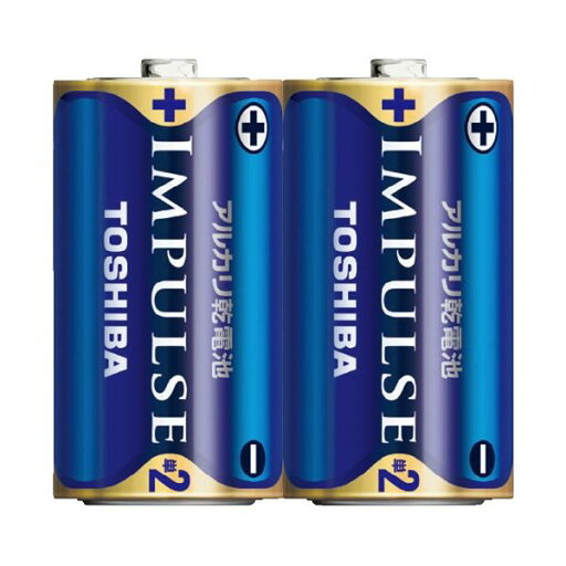 【ポイント20倍】(まとめ)東芝 インパルス アルカリ乾電池 単2 2個パック【×10セット】 【ポイント20倍】(まとめ)東芝 インパルス アルカリ乾電池 単2 2個パック【×10セット】
