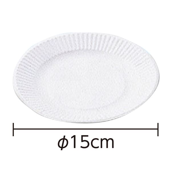 【ポイント20倍】(まとめ)工作用紙皿 小(150φmm 10枚組)【×20セット】