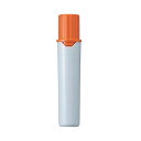 【ポイント20倍】(まとめ) 三菱鉛筆 水性マーカー プロッキー詰替えタイプ用インクカートリッジ 太字角芯+細字丸芯 橙 PMR70.4 1本 【×300セット...