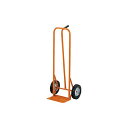【スーパーセール割引商品】TRUSCO スチールパイプ製 二輪運搬車 高さ1060mm すくい板150×306mm HT-39N 1台 完成品(4)