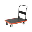 【スーパーセール割引商品】TRUSCO MKP樹脂製台車 折りたたみ式 906×616mm MKP-301 1台 完成品(4)