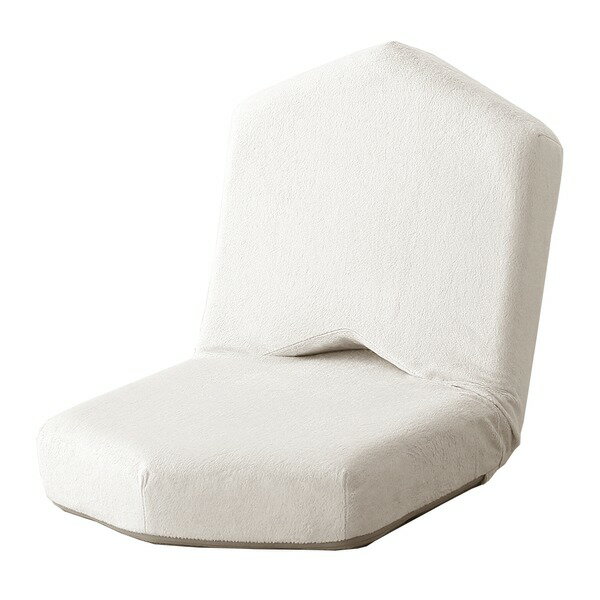 【クーポン配布中&ブラックフライデー対象】大人かわいい 三角座椅子 ホワイト 【完成品】【代引不可】