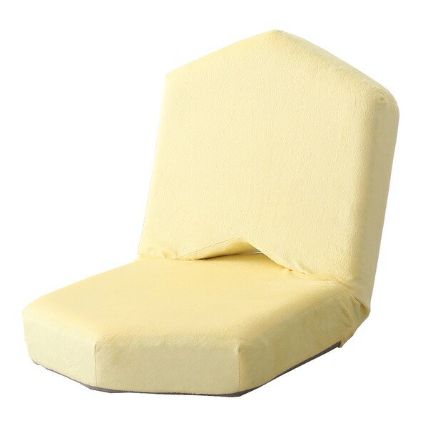 【クーポン配布中&ブラックフライデー対象】大人かわいい 三角座椅子 イエロー 【完成品】【代引不可】