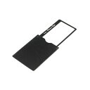 【クーポン配布中&ブラックフライデー対象】(まとめ) ケンコー・トキナー 極薄シートルーペ3倍 カード型 極薄カード型拡大鏡 ケース一体型ストッパー付き ブラッ...