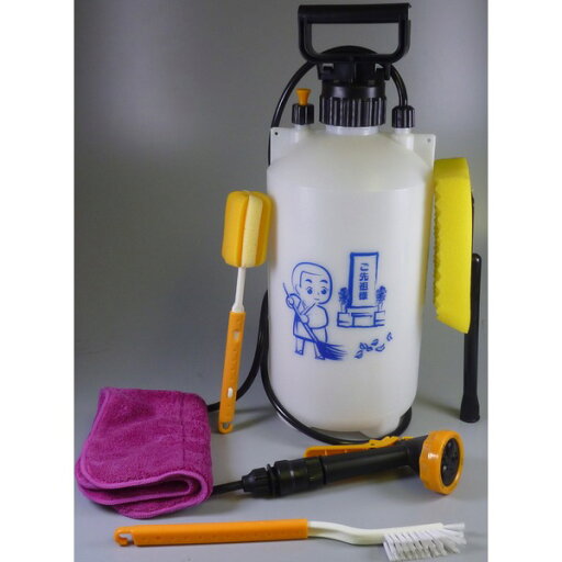 【クーポン配布中&マラソン対象】ポンプ式 水圧クリーナー 幅18cm 7L 軽量 電源電池不要 手動加圧式 スポンジ 肩掛けストラップ 目地用ブラシ ご先祖様 お墓参り 【クーポン配布中&マラソン対象】ポンプ式 水圧クリーナー 幅18cm 7L 軽量 電源電池不要 手動加圧式 スポンジ 肩掛けストラップ 目地用ブラシ ご先祖様 お墓参り