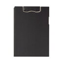 【クーポン配布中】(まとめ) ライオン事務器マグネットホルダー(レオグリップ) 2つ折り式 A4タテ ブラック No.300MG 1枚 【×10セット】