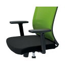 【ブラックフライデーでP最大47倍】CMC イス用肘セット ブラック SW-13A 可動式【イス本体別売】