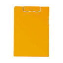 【ポイント20倍】(まとめ) ライオン事務器マグネットホルダー(レオグリップ) 2つ折り式 A4タテ イエロー No.300MG 1枚 【×10セット】(3)