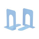 【ポイント20倍】(まとめ) ライオン事務器 ブックエンド T型 大ライトブルー NO.7 1組(2枚) 【×5セット】