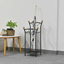 【マラソンでP最大47倍】レインラック 傘立て 幅27cm×奥行23cm×高さ60cm ブラック コンパクト 省スペース 受皿取り外し可 収納目安 傘約10本 玄関収納 アンブレラスタンド 傘入れ【代引不可】