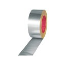 【スーパーセール割引商品】(まとめ) スリオンテック アルミ粘着テープ (ツヤあり) 50mm 816000-20-50X50 1巻 【×3セット】(4)