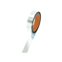 【ポイント20倍】(まとめ) ササガワ メッキテープ幅25mm×長さ50m 銀 40-4484 1巻 【×5セット】