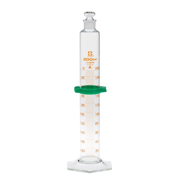 有栓メスシリンダー スーパーグレード 200mL 【023550-200】