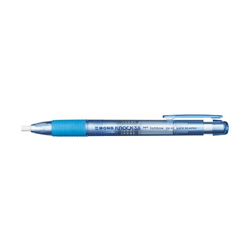 【クーポン配布中】(まとめ）トンボ鉛筆 モノノック3.8透明ブルー EH-KE40アオ 【×100セット】