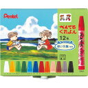 【クーポン配布中&マラソン対象】(まとめ)ぺんてる ぺんてるくれよん 12色 PTCR-12 【×20セット】