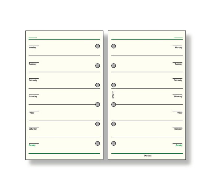 お問い合せ番号 e4902562243412 商品名 (まとめ）レイメイ藤井 ダヴィンチ リフィル (ポケット) フリーウィークリーC DPR217 【×50セット】 入数 50 メーカー レイメイ藤井 詳細情報1 ・日付なし、見開き2週間 詳細情報2 ・本体サイズ:W76×H126mm・入数:30枚・素材:手帳専用紙 &nbsp;&nbsp; &nbsp;&nbsp; 掲載商品の色・風合いは、実物と若干異なることがあります。さらに天然素材を使用して生産された商品については、個々の商品において寸法・色・風合いが若干異なる事がありますので予めご了承下さい。文房具・事務用品＞手帳・ノート＞システム手帳＞＞ ■(まとめ）レイメイ藤井 ダヴィンチ リフィル (ポケット) フリーウィークリーC DPR217 【×50セット】