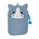 【ポイント20倍】(まとめ)リヒトラブ Punilabo パスポーチ ハチワレネコ A-7784-4 【×10セット】