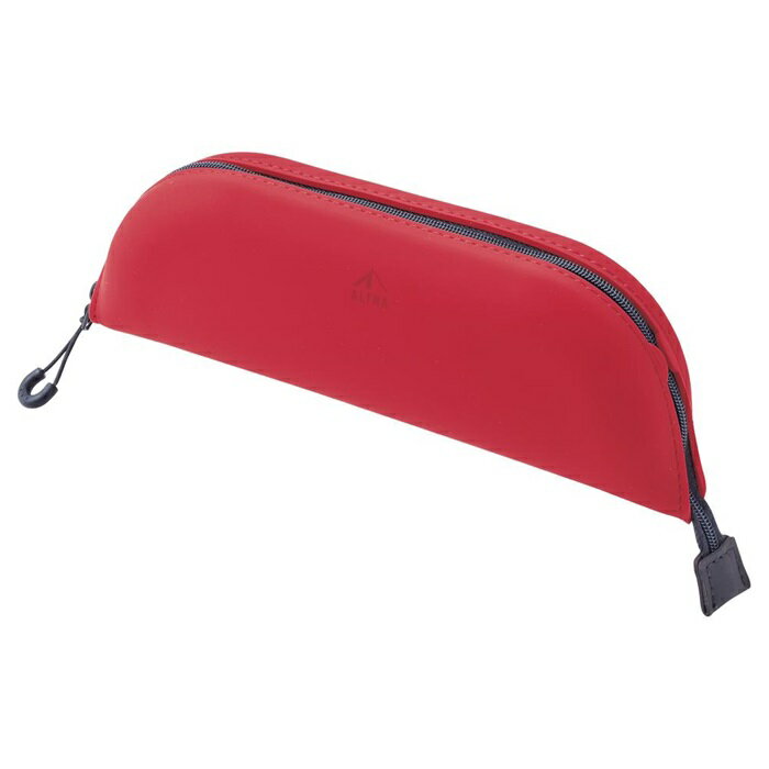 【ブラックフライデーでP最大47倍】(まとめ)リヒト トレーペンケースL レッド A-7762-3 【×10セット】